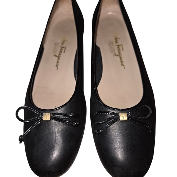 Salvatore Ferragamo Ballet Flats sz 9 1/2 - Picture 4 of 6